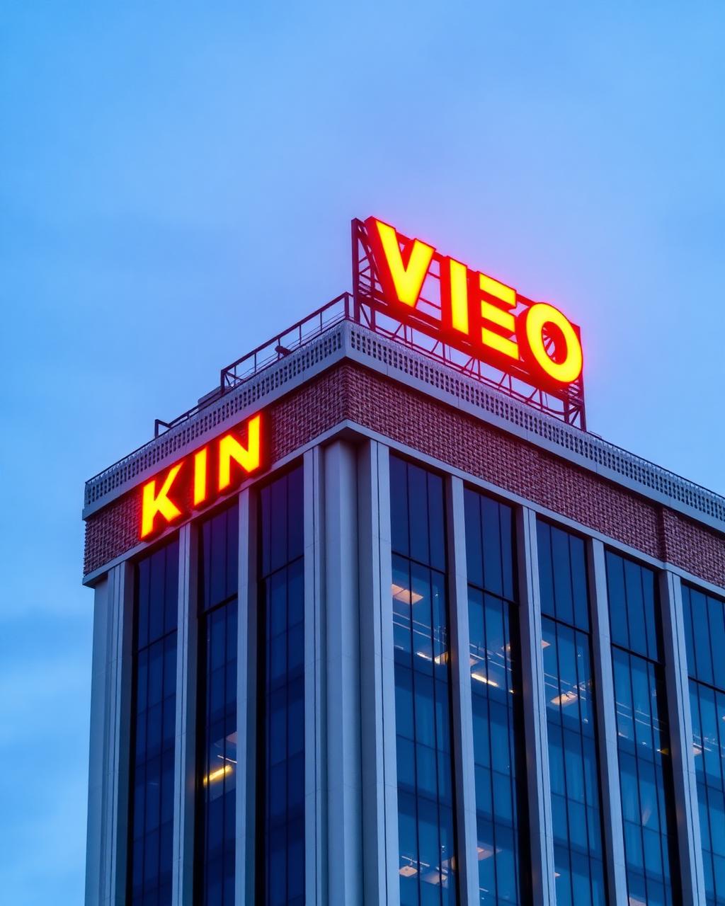 Rooftop Sign — Kinh Đô Tower